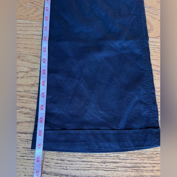 Banana Republic flowy navy linen blend drawstring pants - Picture 8 of 10